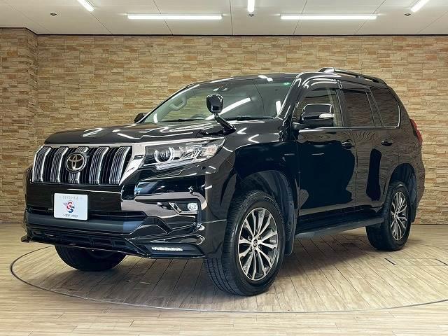 ランドクルーザープラド TX Lパッケージ TRDエアロ サンルーフ レザーシート パワーシード シートヒーター 純正9インチSDナビ フルセグTV バックカメラ ETC LEDヘッド 純正19AW 追従クルーズコントロール レーンアシスト(14枚目)