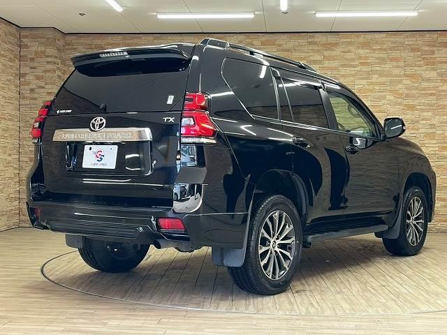 ランドクルーザープラド TX Lパッケージ TRDエアロ サンルーフ レザーシート パワーシード シートヒーター 純正9インチSDナビ フルセグTV バックカメラ ETC LEDヘッド 純正19AW 追従クルーズコントロール レーンアシスト(16枚目)