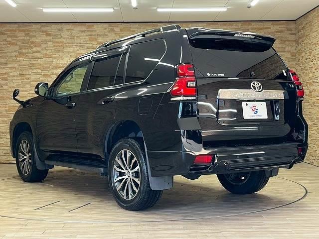 ランドクルーザープラド TX Lパッケージ TRDエアロ サンルーフ レザーシート パワーシード シートヒーター 純正9インチSDナビ フルセグTV バックカメラ ETC LEDヘッド 純正19AW 追従クルーズコントロール レーンアシスト(17枚目)