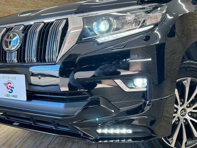 ランドクルーザープラド TX Lパッケージ TRDエアロ サンルーフ レザーシート パワーシード シートヒーター 純正9インチSDナビ フルセグTV バックカメラ ETC LEDヘッド 純正19AW 追従クルーズコントロール レーンアシスト(66枚目)