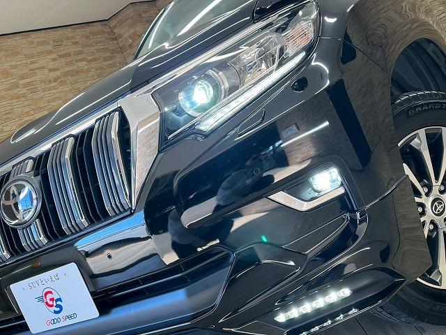 ランドクルーザープラド TX Lパッケージ TRDエアロ サンルーフ レザーシート パワーシード シートヒーター 純正9インチSDナビ フルセグTV バックカメラ ETC LEDヘッド 純正19AW 追従クルーズコントロール レーンアシスト(68枚目)
