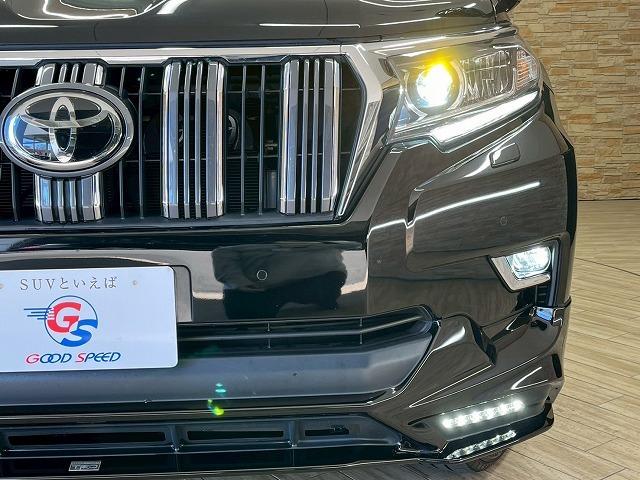ランドクルーザープラド TX Lパッケージ TRDエアロ サンルーフ レザーシート パワーシード シートヒーター 純正9インチSDナビ フルセグTV バックカメラ ETC LEDヘッド 純正19AW 追従クルーズコントロール レーンアシスト(69枚目)