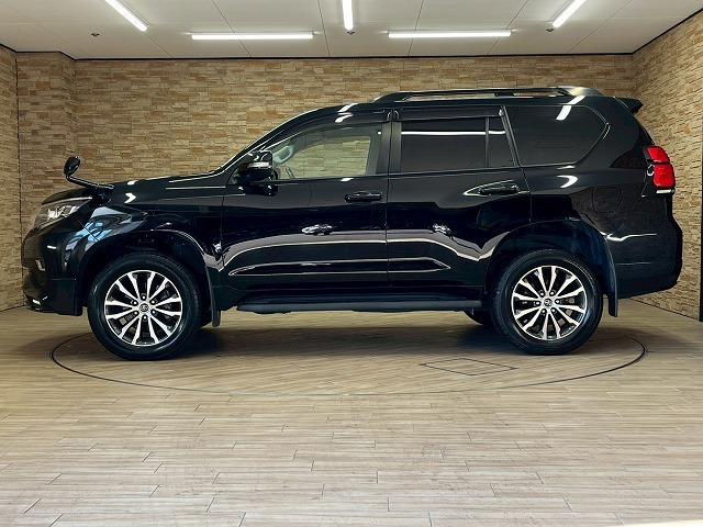 ランドクルーザープラド TX Lパッケージ TRDエアロ サンルーフ レザーシート パワーシード シートヒーター 純正9インチSDナビ フルセグTV バックカメラ ETC LEDヘッド 純正19AW 追従クルーズコントロール レーンアシスト(76枚目)