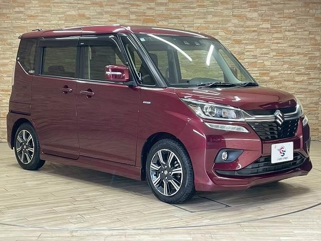 ソリオバンディット ハイブリッドMV 追従クルコン 全周囲 シートヒーター ETC コーナーセンサー レーンキープアシスト 衝突軽減ブレーキ ドラレコ フルセグTV 純正15インチアルミ 両側電動スライドドア 横滑り防止装置 パワステ(14枚目)