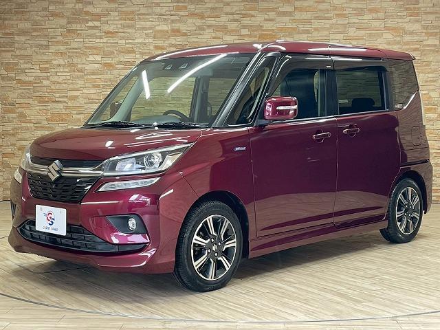 ソリオバンディット ハイブリッドMV 追従クルコン 全周囲 シートヒーター ETC コーナーセンサー レーンキープアシスト 衝突軽減ブレーキ ドラレコ フルセグTV 純正15インチアルミ 両側電動スライドドア 横滑り防止装置 パワステ(68枚目)