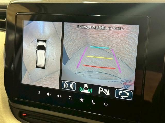 ソリオ ハイブリッドＭＺ　４ＷＤ　両側電動スライドドア　全周囲カメラ　ＨＵＤ　９インチメーカーナビ　ＬＥＤヘッドライト　シートヒーター　ＥＴＣ　コーナーセンサー　レーンキープアシスト　追従クルコン　衝突軽減ブレーキ　パワステ（4枚目）