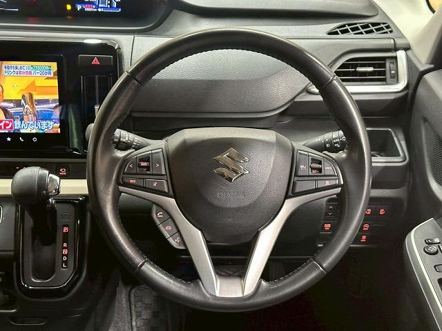 ソリオ ハイブリッドＭＺ　４ＷＤ　両側電動スライドドア　全周囲カメラ　ＨＵＤ　９インチメーカーナビ　ＬＥＤヘッドライト　シートヒーター　ＥＴＣ　コーナーセンサー　レーンキープアシスト　追従クルコン　衝突軽減ブレーキ　パワステ（55枚目）