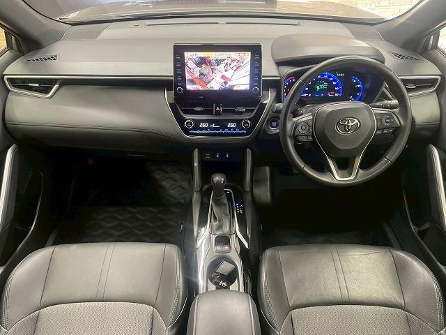 カローラクロス Ｚ　ハーフレザー　電動シート　バックカメラ　アップルカープレイ　ドラレコ　レーダークルーズコントロールシステム　シートヒーター　電動リアゲート　ＥＴＣ　コーナーセンサー　純正１８インチアルミ　ＬＥＤヘッド（44枚目）