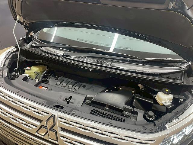 デリカＤ：５ Ｐ　１０．１型純正ナビ　全周囲モニター　両側電動ドア　ＥＴＣ　ドライブレコーダー　追従クルーズコントロール　ＬＥＤ　レーンアシスト　ＢＳＭ　ＴＶ　Ｂｌｕｅｔｏｏｔｈ　　シートヒーター　ステアリングヒーター（79枚目）