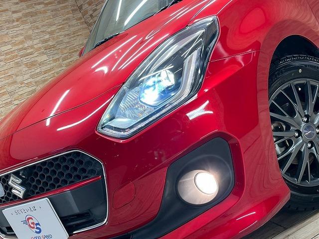 スイフト ハイブリッドＲＳ　パナソニックナビ　全周囲モニター　フルセグＴＶ　追従クルーズコントロール　ＥＴＣ　ＬＥＤ　プッシュスタート　スマートキー　シートヒーター　レーンアシスト　衝突軽減ブレーキ　Ｂｌｕｅｔｏｏｔｈ（31枚目）