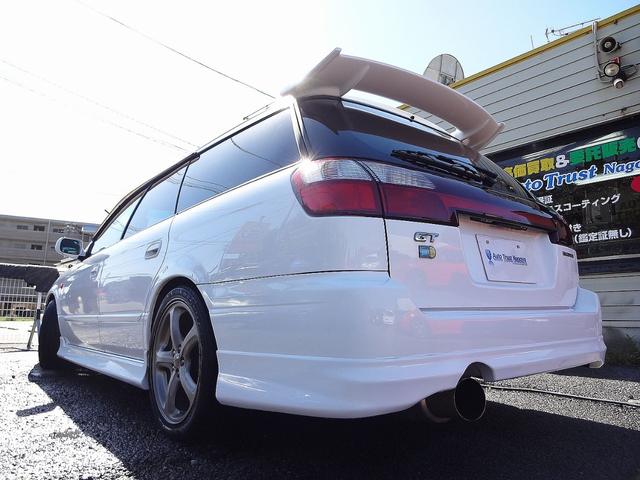 レガシィツーリングワゴン ＧＴ－Ｂ　Ｅ－ｔｕｎｅＩＩ　純正エアロ　エアロドアミラーカバー　減衰力調整式車高調　ＣＵＳＣＯタワーバー　柿本改ＨＹＰＥＲ　ＦＵＬＬＭＥＧＡ　Ｎ１　Ｒｅｖマフラー（規制前）　ＥＪ２０ツインターボ　５ＭＴ　新プラグ　タイヤ（15枚目）