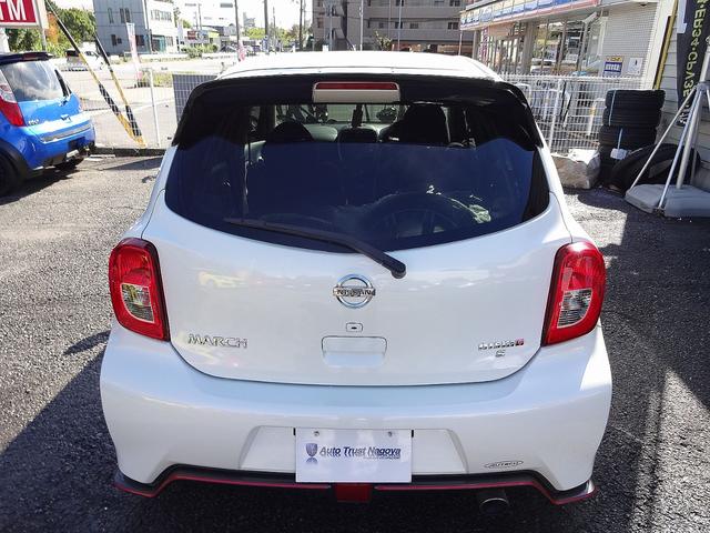マーチ ニスモ　Ｓ　ワンオーナー　ディーラー整備記録　純正ナビ　フルセグＴＶ　ＥＴＣ　ローダウン　純正サス付属　社外アルミ　純正アルミ付属　５ＭＴ　要在庫確認（16枚目）
