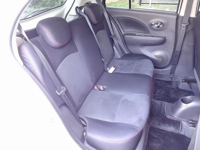 マーチ ニスモ　Ｓ　ワンオーナー　ディーラー整備記録　純正ナビ　フルセグＴＶ　ＥＴＣ　ローダウン　純正サス付属　社外アルミ　純正アルミ付属　５ＭＴ　要在庫確認（38枚目）