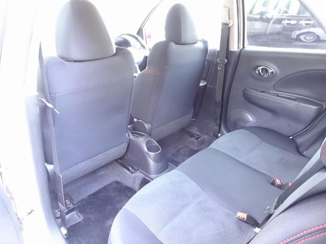 マーチ ニスモ　Ｓ　ワンオーナー　ディーラー整備記録　純正ナビ　フルセグＴＶ　ＥＴＣ　ローダウン　純正サス付属　社外アルミ　純正アルミ付属　５ＭＴ　要在庫確認（39枚目）