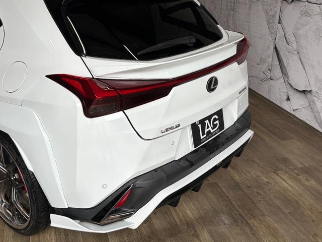 ＵＸ ＵＸ２００　Ｆスポーツ　アーティシャンスピリッツコンプリートカー　ＲＳＲ車高調　エイムゲインＧＴＭ２１インチ　Ｆスポーツ三眼フルＬＥＤヘッドランプ　ブラインドスポットモニターＦ　ＳＰＯＲＴ専用フレアレッド（16枚目）