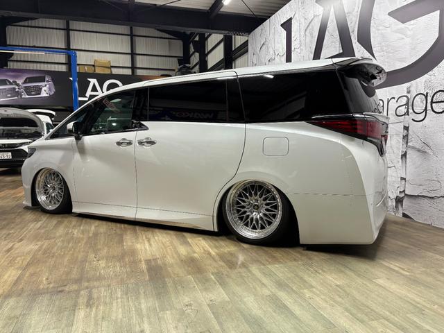 アルファード Z ACCエアサスOG公認 メモリー機能3Pシステム LARエアロ JLINEフルアーム WORKXV21インチ 底上げリアマフラー アドバンスP ヘッドアップディスプレイ サンルーフ(12枚目)