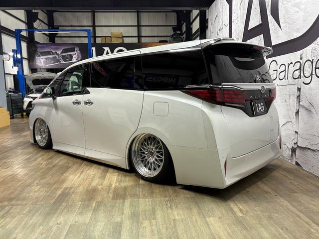 アルファード Z ACCエアサスOG公認 メモリー機能3Pシステム LARエアロ JLINEフルアーム WORKXV21インチ 底上げリアマフラー アドバンスP ヘッドアップディスプレイ サンルーフ(13枚目)