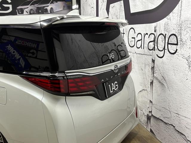 アルファード Z ACCエアサスOG公認 メモリー機能3Pシステム LARエアロ JLINEフルアーム WORKXV21インチ 底上げリアマフラー アドバンスP ヘッドアップディスプレイ サンルーフ(14枚目)