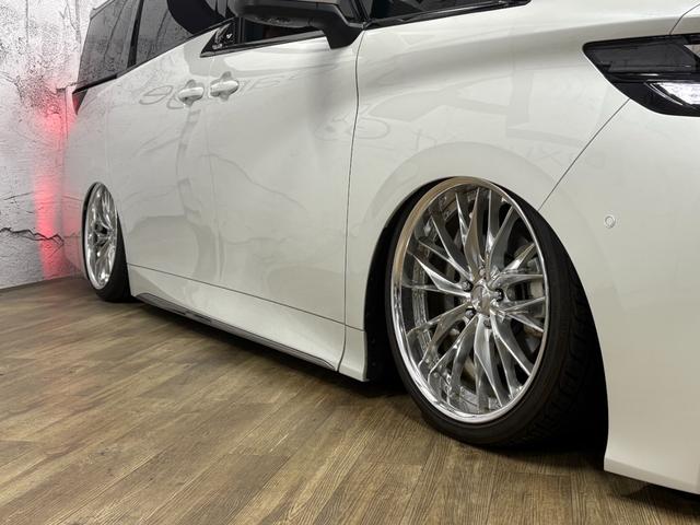 ヴェルファイア Z プレミア ACCエアサスOG公認 WORKシュバートブルネン21インチ LAGカスタムコンプリート ムーンルーフ デジタルインナーミラー フリップダウン ヘッドアップディスプレイ TVキャンセラー(9枚目)