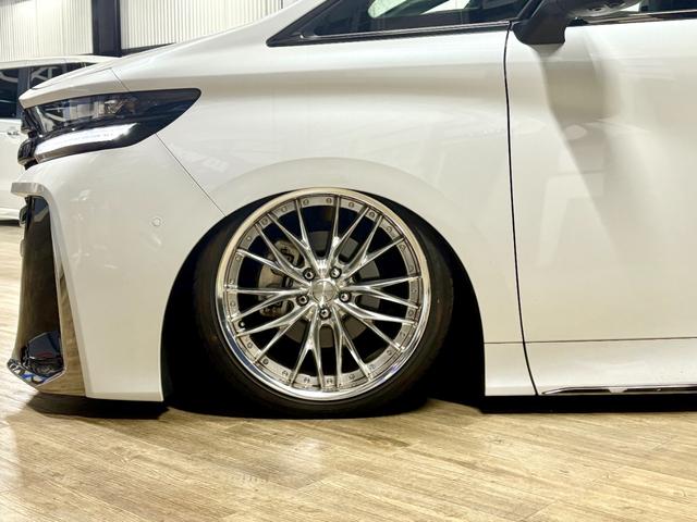 ヴェルファイア Z プレミア ACCエアサスOG公認 WORKシュバートブルネン21インチ LAGカスタムコンプリート ムーンルーフ デジタルインナーミラー フリップダウン ヘッドアップディスプレイ TVキャンセラー(10枚目)