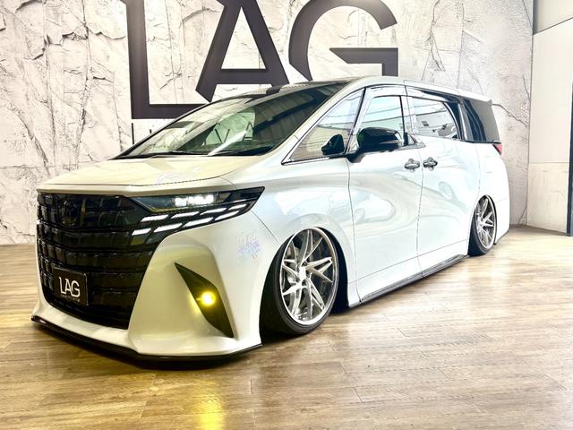 アルファード 　ＡＣＣエアサスＯＧ公認　ＬＡＧカーボンエアロ　ＬＡＧ可変式マフラー　ＬＡＧアームＦ４度Ｒ５度　カーボンラッピング　鍛造２１インチ　セキュリティー　トヨタエンスタ　ムーンルーフ　デジタルインナーミラー（11枚目）