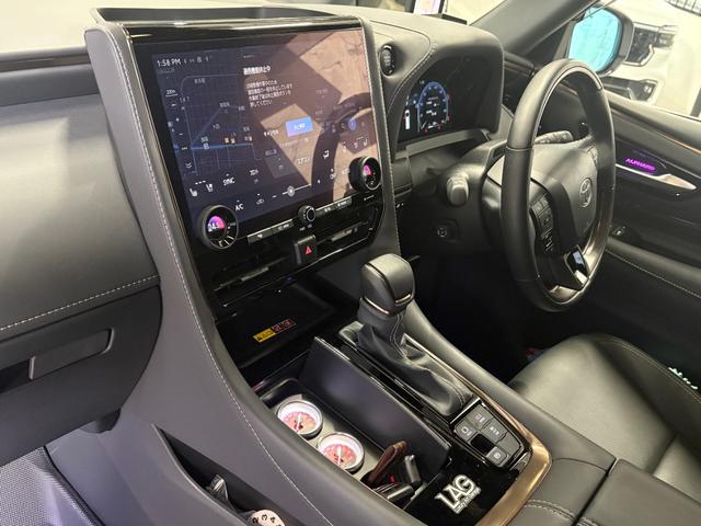 アルファード 　ＡＣＣエアサスＯＧ公認　ＬＡＧカーボンエアロ　ＬＡＧ可変式マフラー　ＬＡＧアームＦ４度Ｒ５度　カーボンラッピング　鍛造２１インチ　セキュリティー　トヨタエンスタ　ムーンルーフ　デジタルインナーミラー（24枚目）