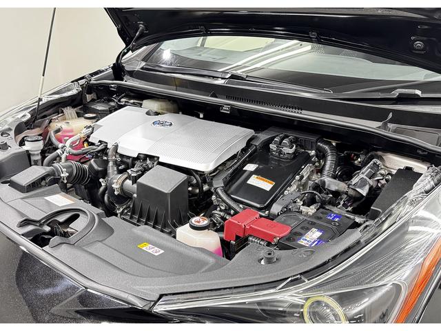 プリウス Sセーフティプラス LED付新品モデリスタ仕様フルエアロ イカリング&キャンディブラックCライト&テール ブラックCエンブレム 新品アルミ&新品タイヤ プッシュEGスタート スマートKEY ブラックレザーカスタム(25枚目)