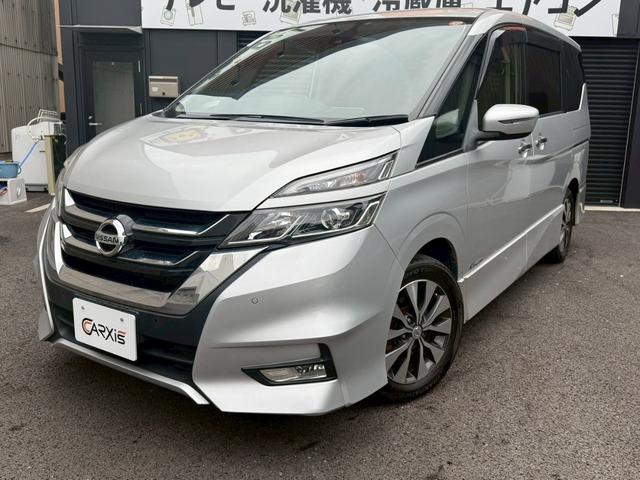 セレナ ハイウェイスター プロパイロットエディション 禁煙車 両側電動スライドドア プロパイロット 純正SDナビ バックモニター LEDヘッドライト リアオートエアコン ETC 衝突軽減システム スマートキー オートエアコン リアサンシェード(24枚目)