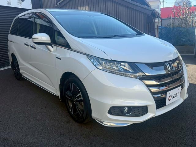 オデッセイハイブリッド ハイブリッドアブソルート・ホンダセンシンアドバンスＰ　禁煙車　後席モニター　純正インターナビ　マルチビューモニター　両側電動スライドドア　ＬＥＤヘッドライト　Ｂｌｕｅｔｏｏｔｈ　フルセグ　ＥＴＣ　前後ドラレコ　スマートパーキングアシスト　パワーシート（27枚目）