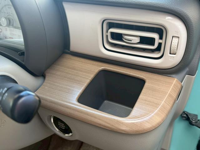 アルトラパン X 禁煙車 全方位モニター付メーカーナビ ビルトインETC ドライブレコーダー フルセグ Bluetooth HIDヘッドライト ツートンカラー 衝突軽減 純正アルミホイール スマートキー シートヒーター(49枚目)