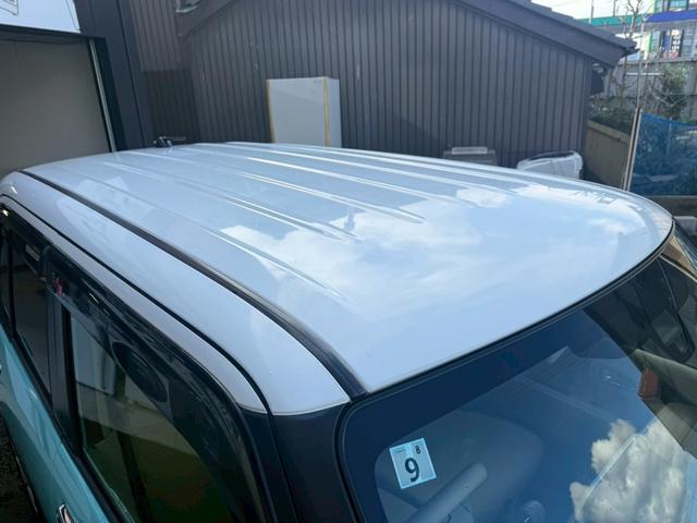 アルトラパン X 禁煙車 全方位モニター付メーカーナビ ビルトインETC ドライブレコーダー フルセグ Bluetooth HIDヘッドライト ツートンカラー 衝突軽減 純正アルミホイール スマートキー シートヒーター(55枚目)