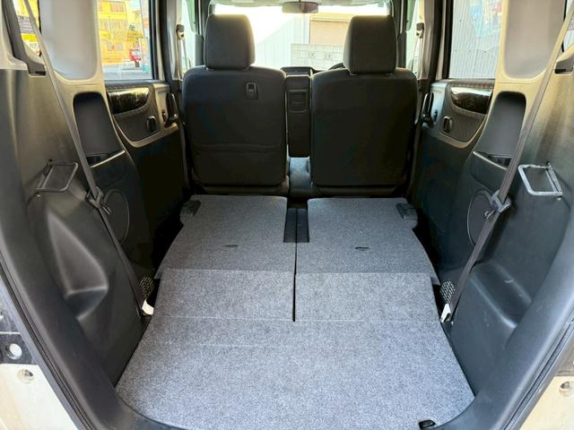 N-BOXカスタム G・ターボパッケージ 禁煙車 両側電動スライドドア フルセグ Bluetooth ETC HIDヘッドライト パドルシフト フォグ スマートキー プッシュスタート オートエアコン オートライト チップアップシート(14枚目)