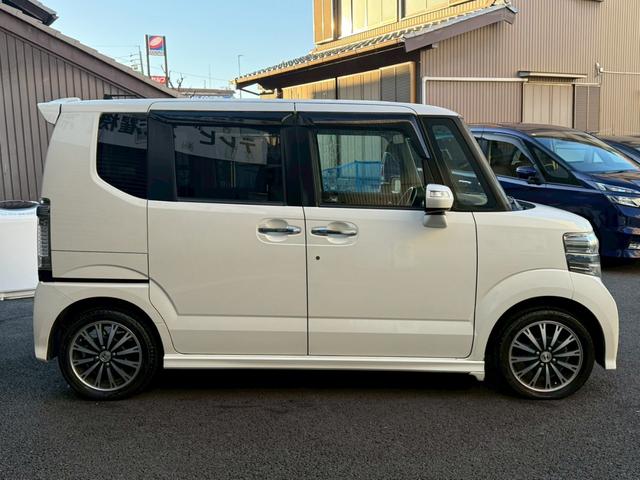 N-BOXカスタム G・ターボパッケージ 禁煙車 両側電動スライドドア フルセグ Bluetooth ETC HIDヘッドライト パドルシフト フォグ スマートキー プッシュスタート オートエアコン オートライト チップアップシート(23枚目)