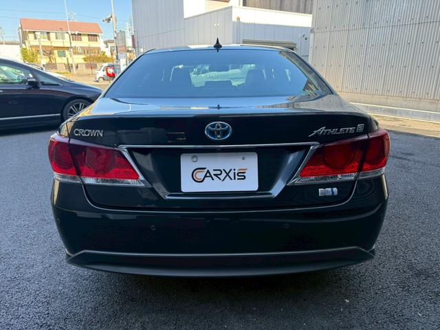 クラウンハイブリッド アスリートＳ　禁煙車　黒革シート　レーダークルーズ　シートベンチレーション　クリアランスソナー　パワーシート　純正ＨＤＤナビ　Ｂｌｕｅｔｏｏｔｈ　バックモニター　ＥＴＣ　ＨＩＤヘッドライト　左右独立オートエアコン（26枚目）