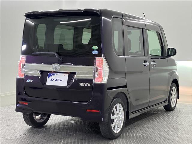 タント カスタムＸ　ＳＡ　盗難防止　片側オートスライドドア　ＤＶＤ再生可能　運転席エアバッグ　ワンオーナー車　衝突被害軽減　スマ－トキ－　ナビＴＶ　アルミ　ＬＥＤ　ＡＡＣ　パワステ　横滑防止　キーレスエントリー　メモリナビ（5枚目）
