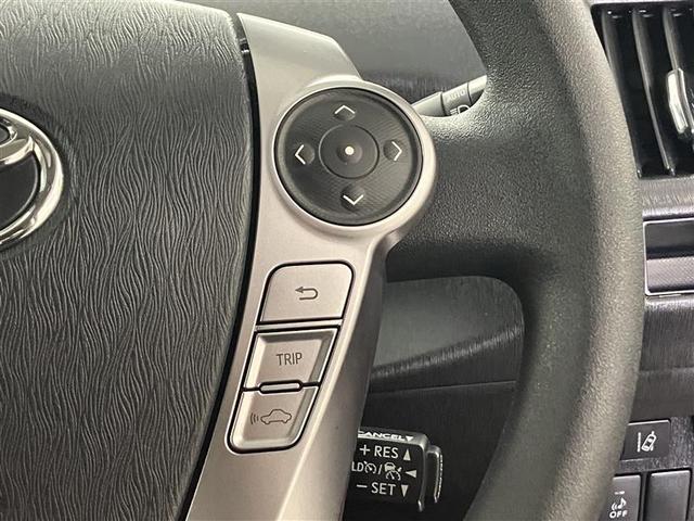 プリウスアルファ S スマキ- リモコンキー PCS 横滑り防止装置付き PW Bカメラ クルコン ナビ・TV サイドエアB ワンオナ AUX ETC車載器 ABS付き アルミホイール 1セグTV メモリーナビゲーション(14枚目)