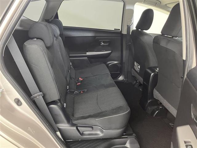 プリウスアルファ S スマキ- リモコンキー PCS 横滑り防止装置付き PW Bカメラ クルコン ナビ・TV サイドエアB ワンオナ AUX ETC車載器 ABS付き アルミホイール 1セグTV メモリーナビゲーション(22枚目)