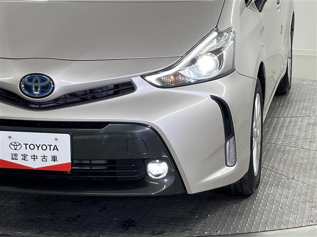 プリウスアルファ S スマキ- リモコンキー PCS 横滑り防止装置付き PW Bカメラ クルコン ナビ・TV サイドエアB ワンオナ AUX ETC車載器 ABS付き アルミホイール 1セグTV メモリーナビゲーション(28枚目)