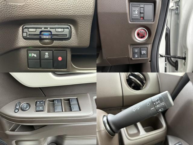 N-BOX L リア左側パワースライドドア 運転席&助手席シートバックテーブル 運転席&助手席シートヒーター(6枚目)