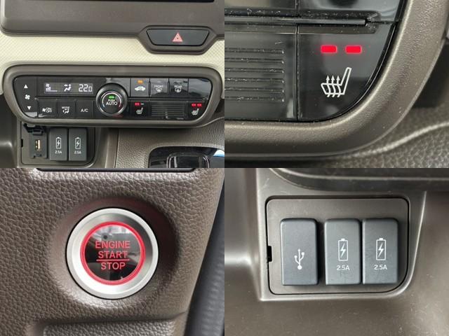 N-BOX L リア左側パワースライドドア 運転席&助手席シートバックテーブル 運転席&助手席シートヒーター(8枚目)