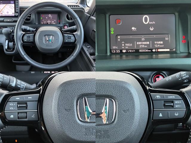 N-BOXカスタム コーディネートスタイル リア左右パワースライドドア 運転席&助手席シートヒーター コンビニフック付シートバックテーブル(運転席&助手席) 左右独立式リアセンターアームレスト グレーステッチ本革巻ス(5枚目)