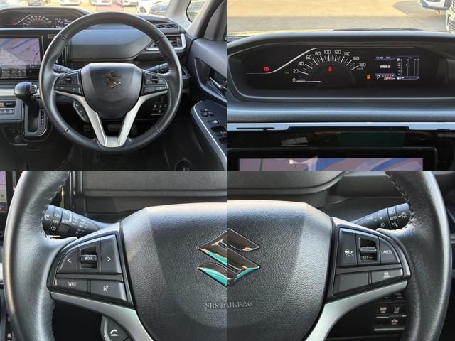 ソリオ ハイブリッドＭＺ　軽自動車　ＨＹＢＲＩＤＭＺ全方位モニター付メモリーナビ装着車　デュアルカメラブレーキサポート　運転席・助手席・サイド・カーテン（4枚目）