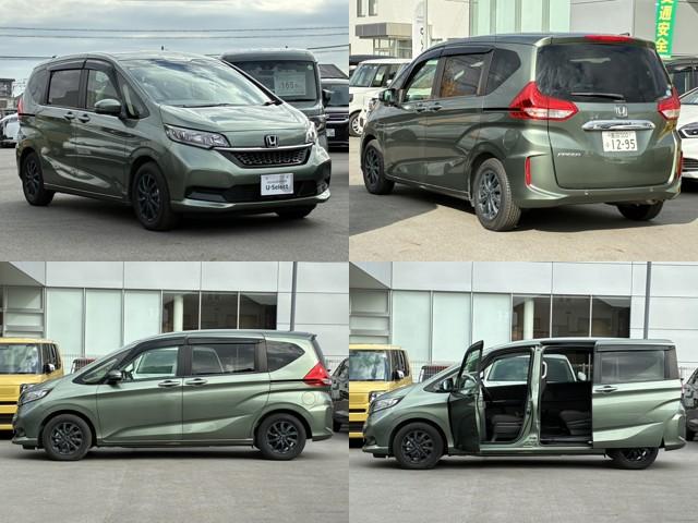 フリード Ｇ・ホンダセンシング　リア両側パワースライドドア　センターテーブル　オートリトラミラー　	Ｃパッケージ　ＥＴＣ車載器（ナビ連動）　運転席＋助手席シートヒーター　ロールサンシェード（2枚目）