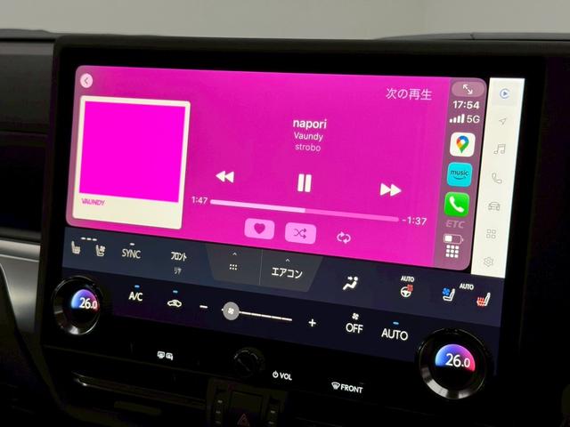 ＧＸ ＧＸ５５０　バージョンＬ　【ＭＯＤＥＬＬＩＳＴＡエアロ付き！】　内装ブラウン　１４インチコネクトナビ　パノラマルーフ　デジタルインナーミラー　前後ドラレコ　クールボックス　置くだけ充電　ＰＶＭ　ＢＳＭ　ＨＤＭＩ　　純正２２ＡＷ（59枚目）