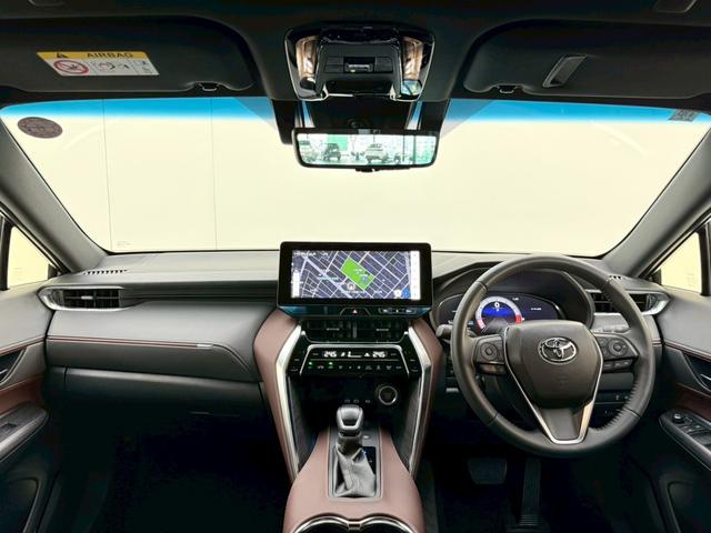 ハリアー Ｇ　【内装ブラウン！】１２．３型コネクトナビ　ブラインドスポットモニター　デジタルミラー　パワーバックドア　オートマチックハイビーム　バックカメラ　プッシュスタート　ＥＴＣ２．０フルセグＴＶ　純正１８ＡＷ（35枚目）