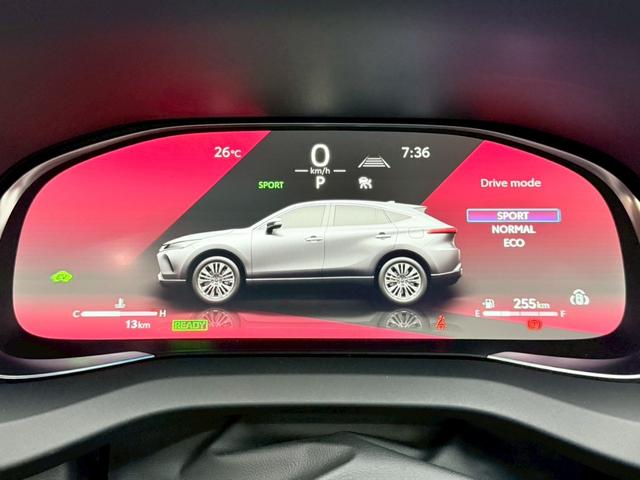 ハリアーハイブリッド Ｇ　【改モデル】内装ブラック　１２．３型コネクトナビ　パノラミックビューモニター　ブラインドスポットモニター　デジタルインナーミラー　前席シートヒーター　パワーバックドア　ＥＴＣ２．０　純正１８インチＡＷ（46枚目）