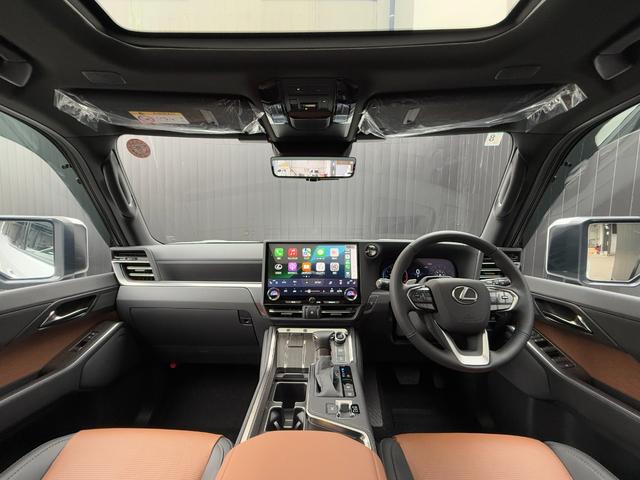 ＧＸ ＧＸ５５０　バージョンＬ　【マークレビンソン付】　内装ブラウン　デジタルインナーミラー　ドライブレコーダー　１４インチコネクトナビ　パノラマルーフ　クールボックス　ＰＶＭ　ＢＳＭ　ヒッチメンバー　パワーバックドア　純正２２ＡＷ（35枚目）