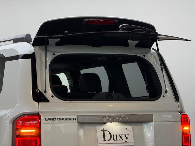 ランドクルーザー250 VX 【丸目ヘッドライト付】 内装ブラック モデリスタエアロ シグネチャーイルミブレード トヨタチームメイト デジタルミラー パノラミックビューモニター ブラインドスポットモニター サンルーフ 純正16AW(34枚目)