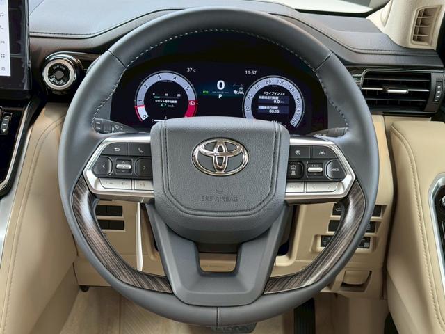 ランドクルーザー ＺＸ　【改良型モデル＆ＴＺデジタルミラー付き】　内装ベージュ　モデリスタエアロ　ＪＢＬ１２．３インチプレミアムサウンド　リアエンターテイメントシステム　ブラックルーフレール　ＥＴＣ２．０　純正２０インチＡＷ（47枚目）