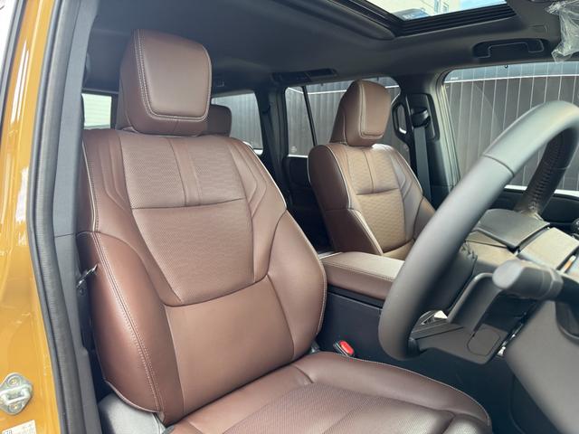 ランドクルーザー２５０ ＺＸファーストエディション　【ファーストエディション！】　内装ブラウン　丸目ヘッドライト　１２．３インチＪＢＬコネクトナビ　チームメイト　デジタルインナーミラー　サンルーフ　ヒッチメンバー　置き充電　シートメモリー　純正１８ＡＷ（41枚目）